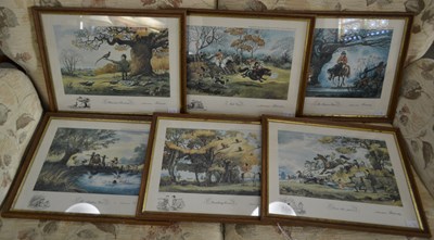 Lot 828 - Norman Thelwell A group of six limited edition...