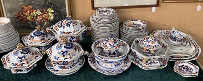 Lot 464 - A 19th century Masons patent ironstone China...