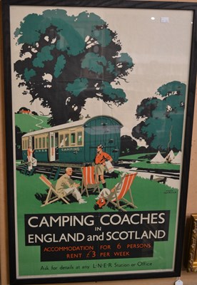 Lot 659 - After Frank Newbould 
An LNER railway...