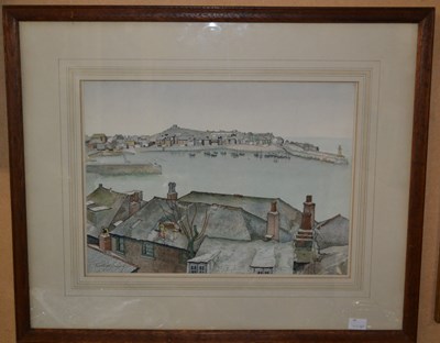 Lot 670 - Thomas Maidment (1871-1960) 
The old harbour,...
