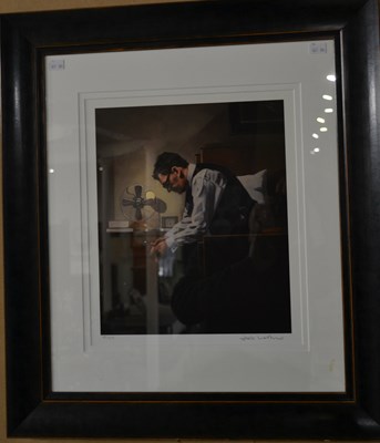Lot 673 - After Jack Vettriano The weight limited...