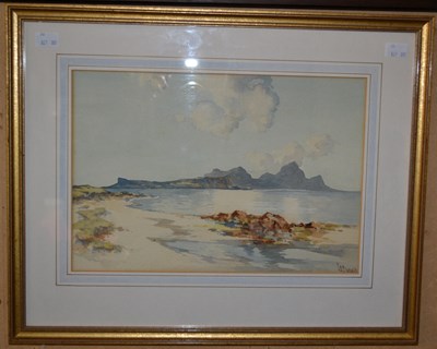 Lot 675 - G. C. Currie West Coast landscape watercolour,...