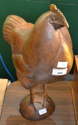 Lot 305 - Geraldine Knight (1932-2008), a metal table...