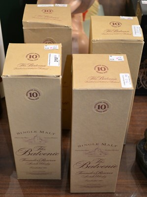 Lot 310 - A group of four single malt Balvenie Scotch...
