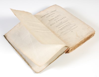 Lot 84 - One volume, 'The Charters of London, complete,...