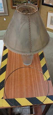 Lot 5 - Ceylan, a Lalique opalescent glass vase, wheel...