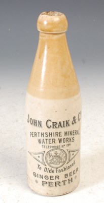 Lot 351 - An early 20th century stoneware ginger beer...