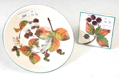 Lot 354 - Griselda Hill Pottery, a Wemyss plate...