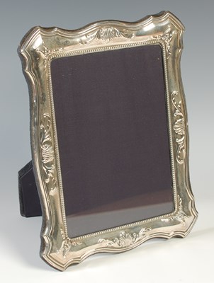 Lot 96 - A Sheffield silver photograph frame, maker's...