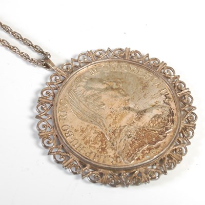 Lot 99 - A M. Theresa silver taler, dated 1780, in...