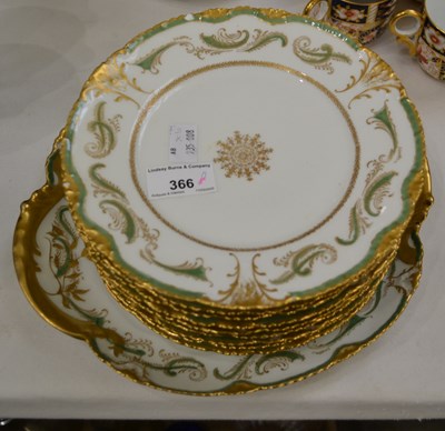 Lot 366 - Theodore Haviland, for Limoges, France, a set...