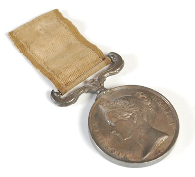 Lot 216 - A Victorian Crimea War medal, unnamed.