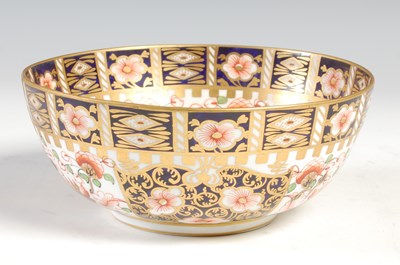 Lot 234 - A Royal Crown Derby Imari pattern bowl,...