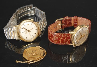 Lot 9C - A vintage gentleman's gold plated Bulova...