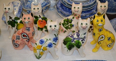 Lot 440 - A group of eight Griselda Hill for Wemyss...