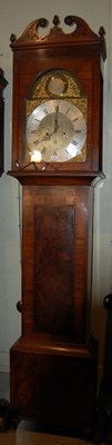 Lot 771 - A 19th century mahogany longcase clock, John...