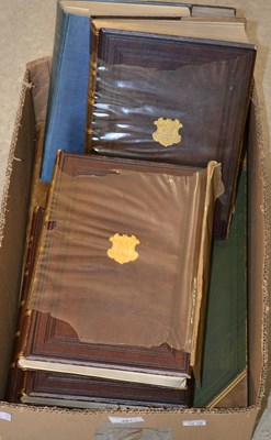 Lot 481 - A box of assorted Oxford English Dictionaries,...