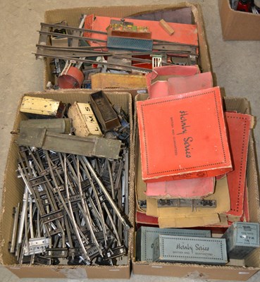 Lot 503 - Three boxes of assorted railway tracks by...