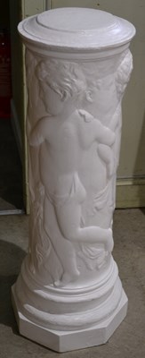 Lot 624 - A late 19th/ early 20th century plaster and...