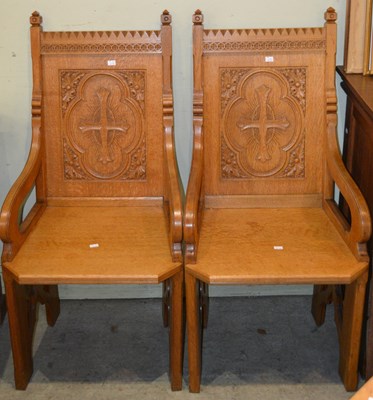 Lot 633 - EX. Caputh Parish Church, Perthshire, a pair...