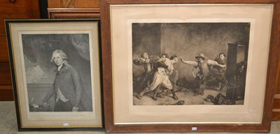 Lot 634 - A print by Sir Joshina Reynolds of Richard...
