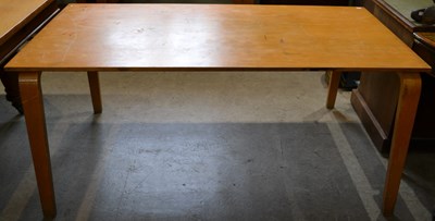 Lot 654 - In the manner of Alver Aalto, a bentwood, ply...
