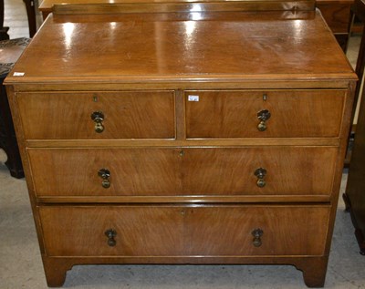 Lot 709 - An early 20th century mahogany two over two...