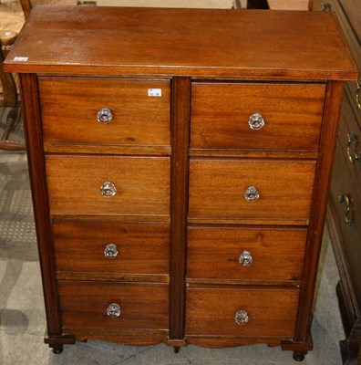 Lot 710 - An early 20th century mahogany apothecary...