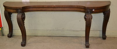 Lot 713 - A 19th century mahogany and ebony lined...