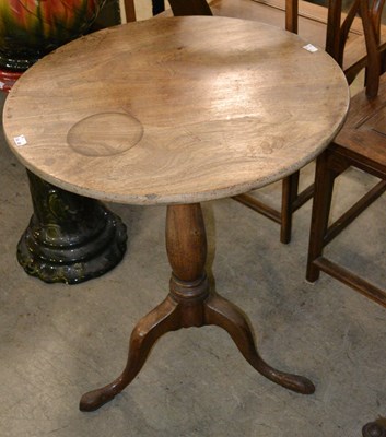 Lot 727 - A 19th century mahogany snap top circular...