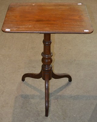 Lot 731 - A 19th century mahogany occasional table with...