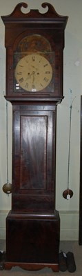Lot 793 - A 19th century mahogany longcase clock, J...