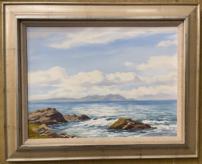 Lot 564 - Robert Egginton (B.1943) 
Arran from Girvan...