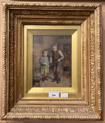 Lot 566 - William Hemsley RBA (1819-1906) 
Roasting...