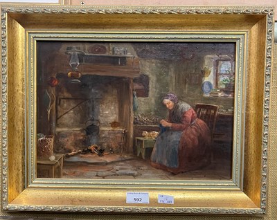 Lot 592 - William Scott Myles (FL. 1850-1911) 
At the...