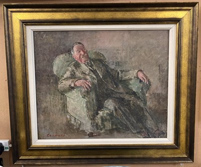 Lot 610 - Connard (20th century) Portrait of a gentleman...