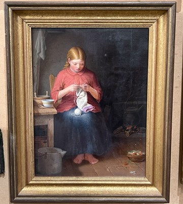 Lot 617 - James Kyd (active 1855-1875) 
Portrait of a...