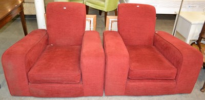 Lot 677 - A pair of 20th century Art Deco style...