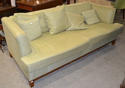 Lot 684 - A contemporary style two seater sofa/ settee...