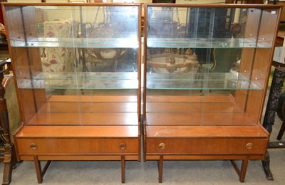 Lot 692 - A pair of mid-century Turnage of London teak...