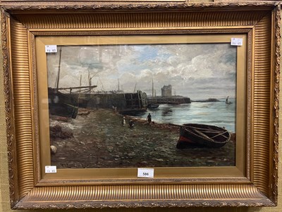 Lot 586 - William Scott Myles (FL. 1850-1911) Figures on...