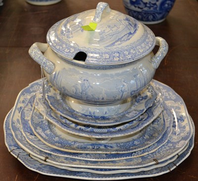 Lot 437 - A collection of eight pieces of 19th century...