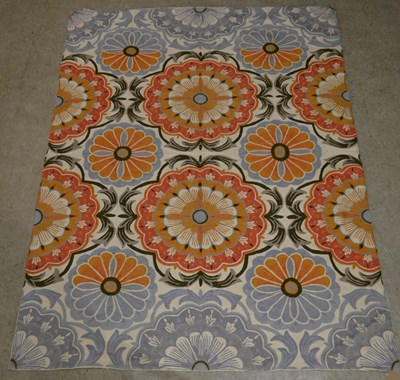 Lot 769 - A Kashmiri hand stitched wool rug/ wall...