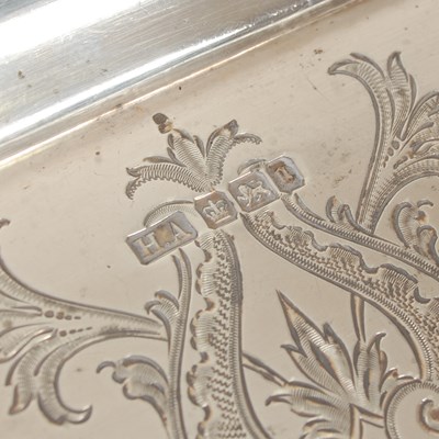 Lot 131 - A Victorian silver twin handled presentation...