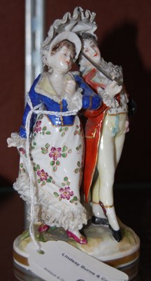 Lot 6 - A late 19th/ early 20th century Capodimonte...