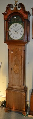 Lot 1121 - A 19th century longcase clock featuring an...