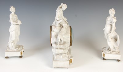 Lot 221 - A 19th century gilt metal mounted Sevres...