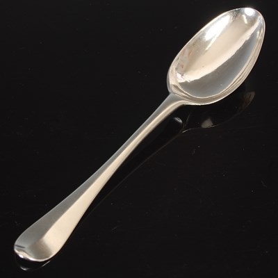 Lot 15 - A rare Scottish provincial silver tablespoon...
