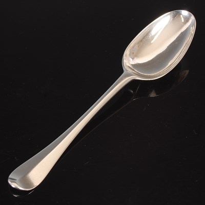 Lot 16 - A rare Scottish provincial silver tablespoon,...