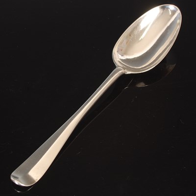 Lot 35 - A Scottish provincial silver tablespoon, by...